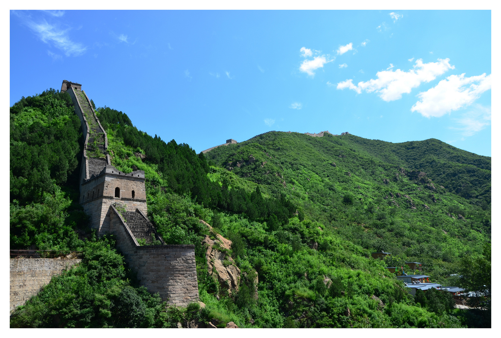 Aufstieg zur Großen Mauer