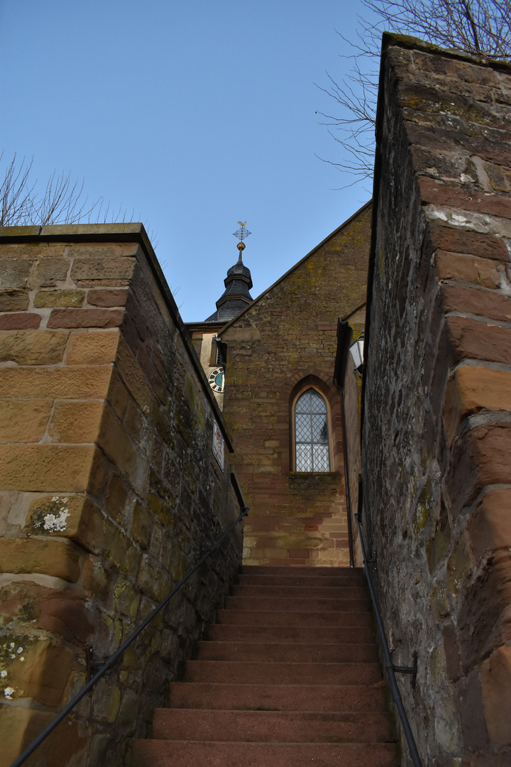 Aufstieg zur Michaelskirche