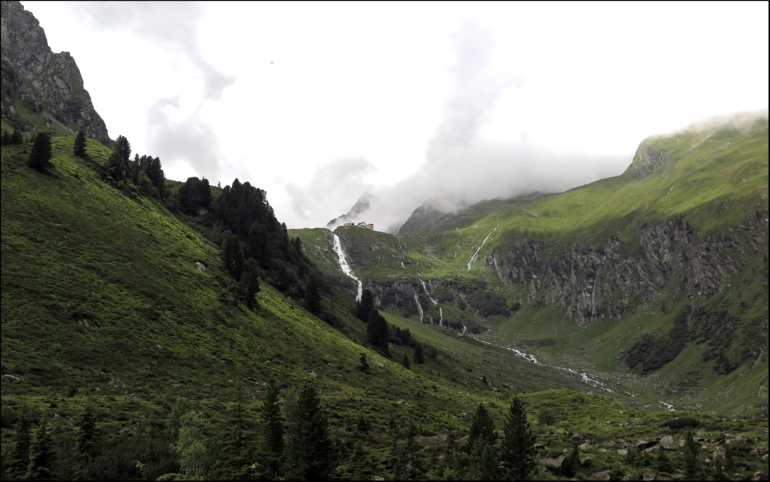 Aufstieg zur Neuen Regensburger Hütte