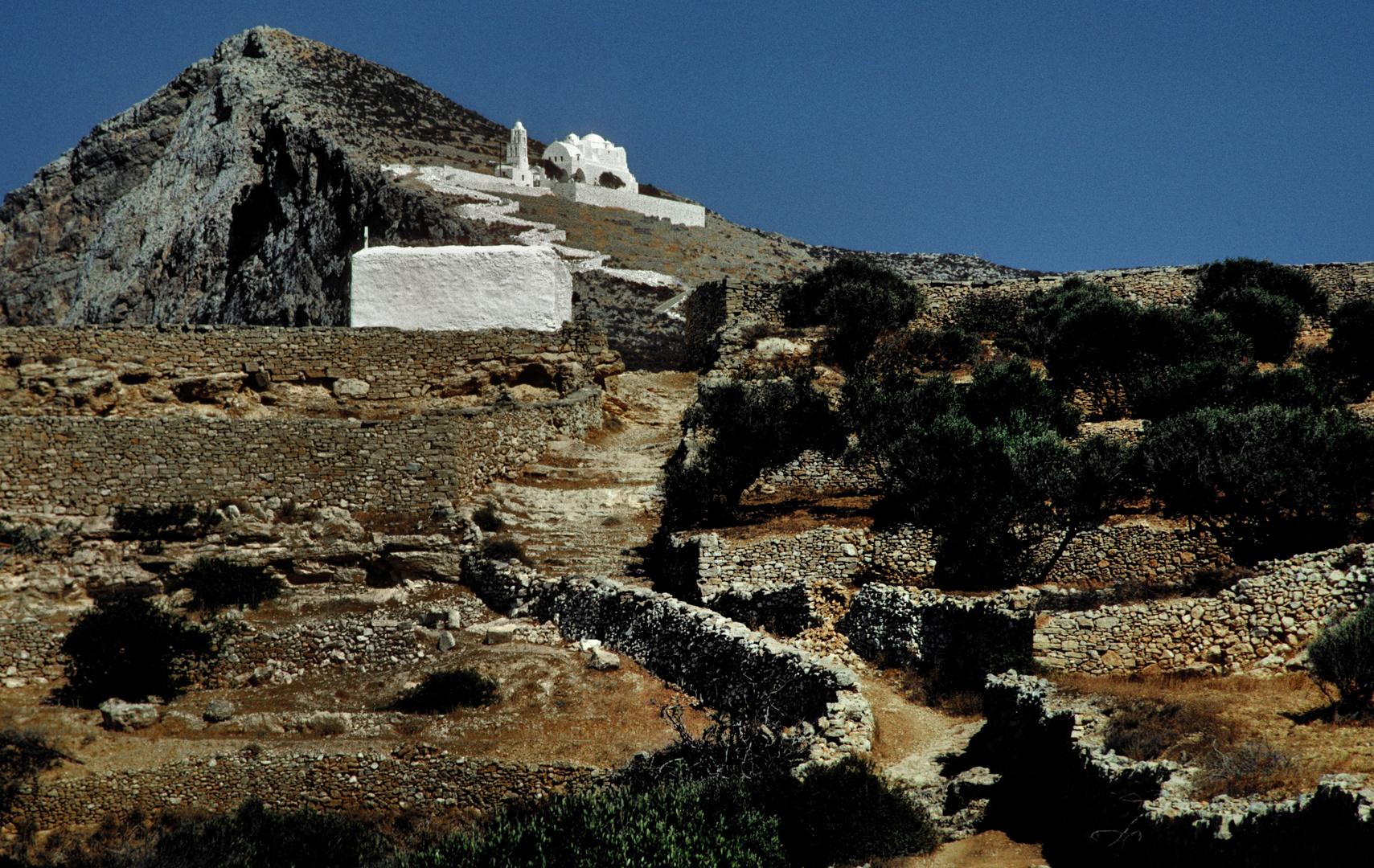 Aufstieg zur Panagia