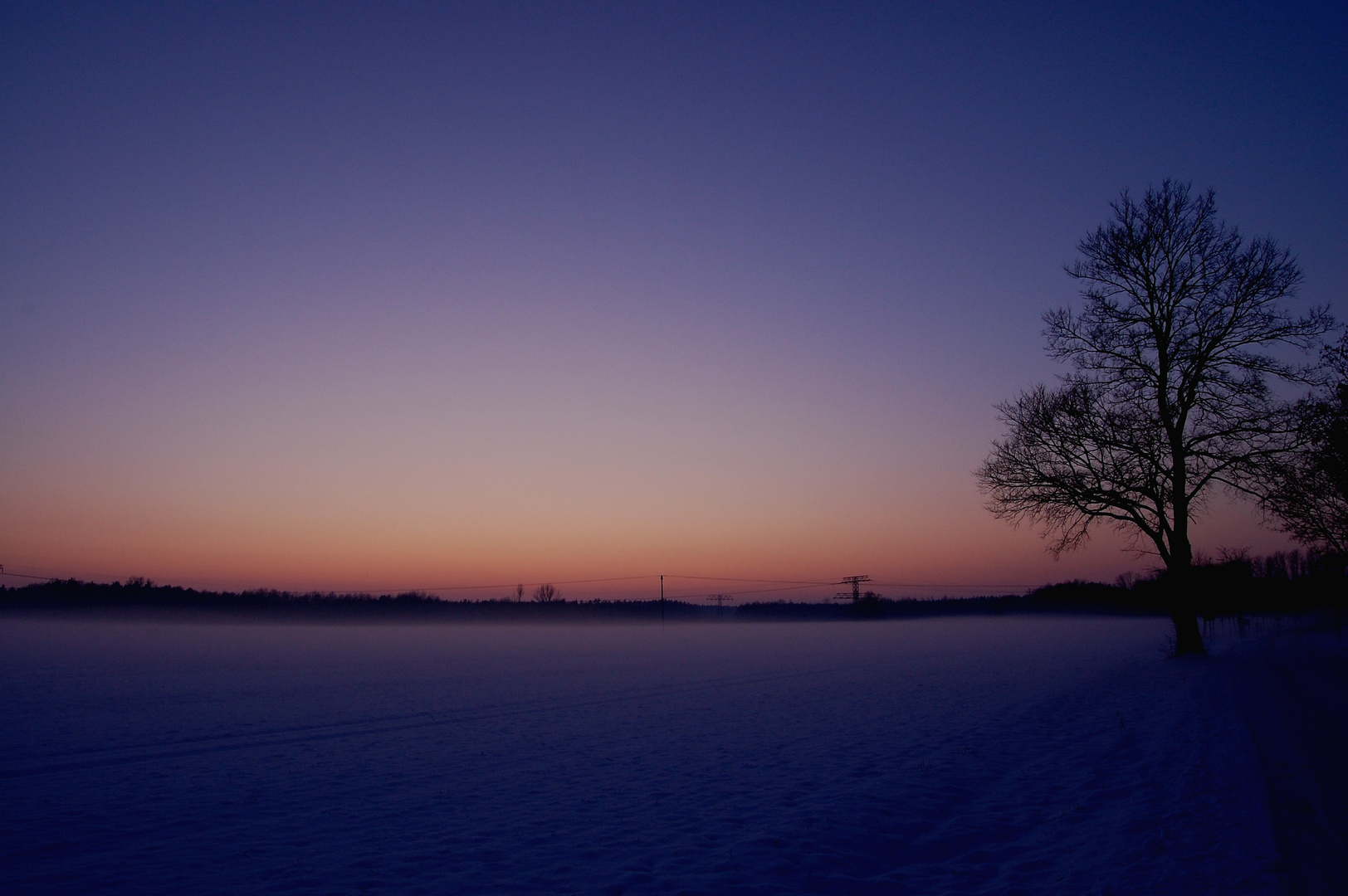 Auftakt einer Winternacht