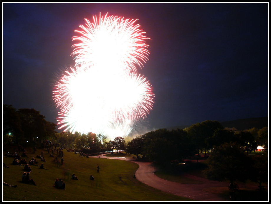 Auftakt zum Feuerwerk