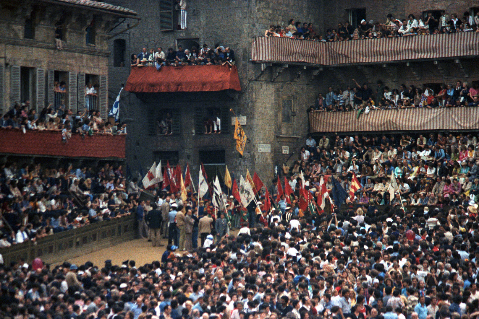 Auftakt zum Palio 1978