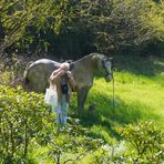 Auftakt zur Wanderung nach Düssel.