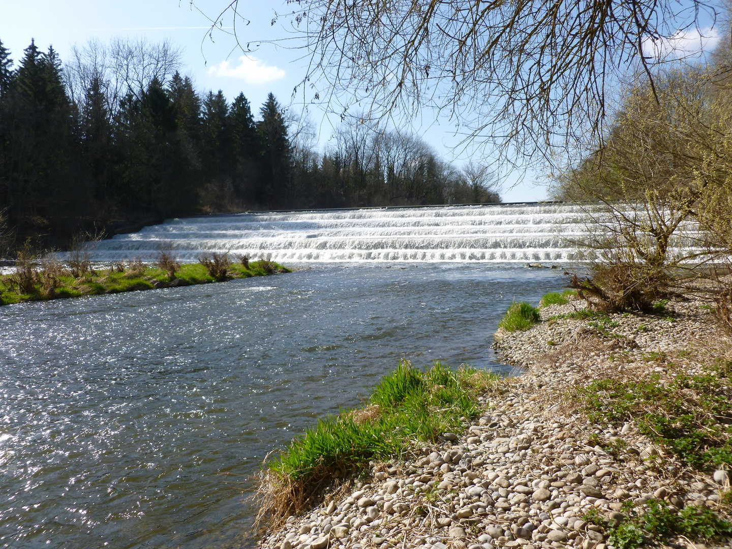 Auftanken am Fluss