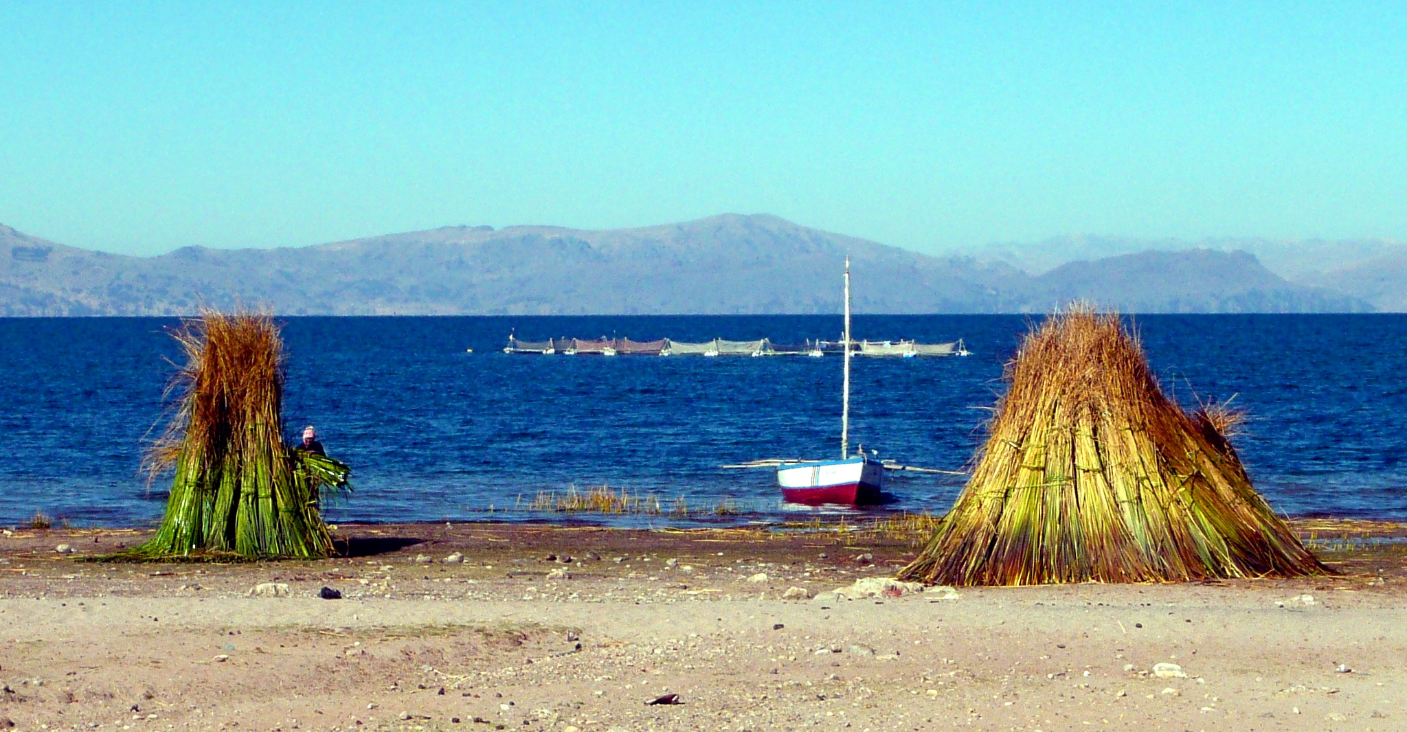 Aufwachen auf dem Titicaca-See