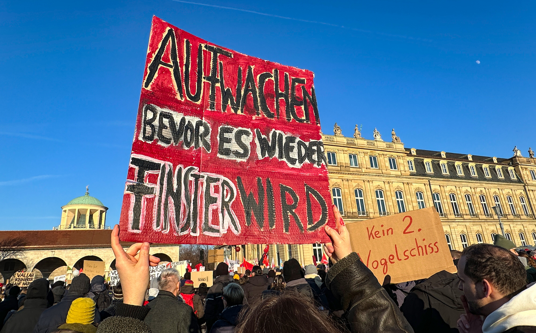 Aufwachen bevor es wieder finster wird