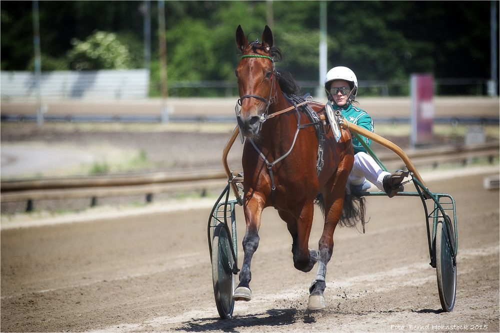 Aufwärmtraining zum Großen Preis von Mönchengladbach ...