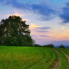 Aufweg am Abend