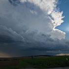 Aufziehende Gewitterwolken