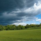 Aufziehende Regenfront 