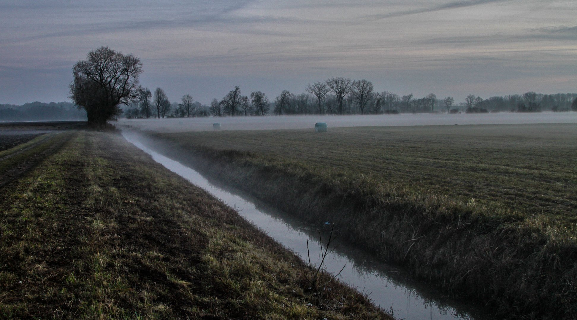 aufziehender bodennebel