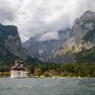 Aufziehender Sturm auf dem Königsee