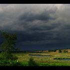 Aufziehendes Gewitter