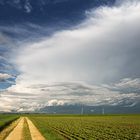 Aufziehendes Gewitter