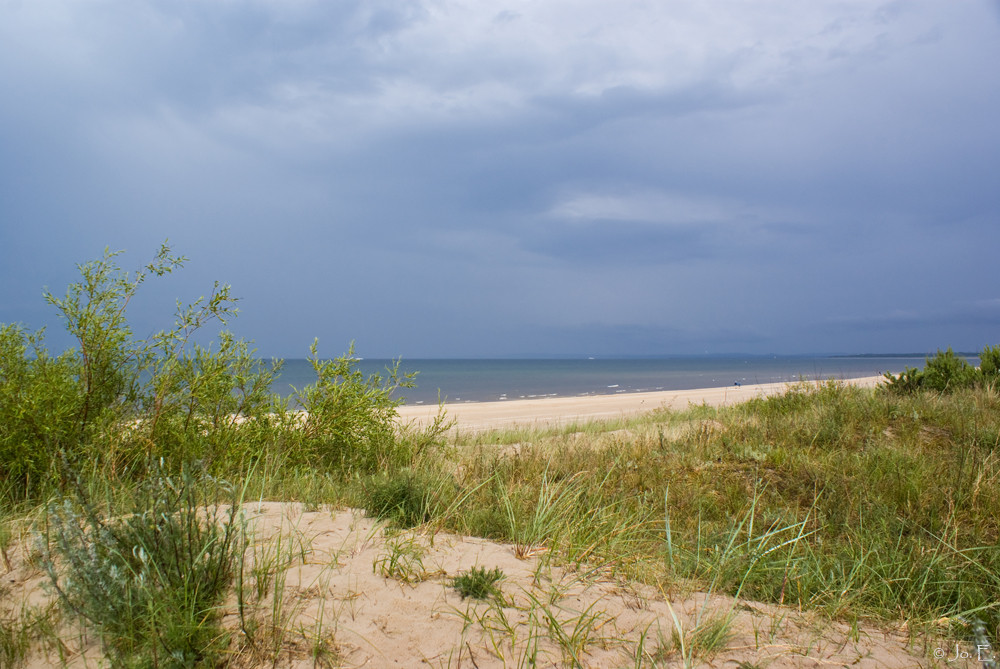 Aufziehendes Gewitter