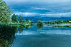 Aufziehendes Gewitter