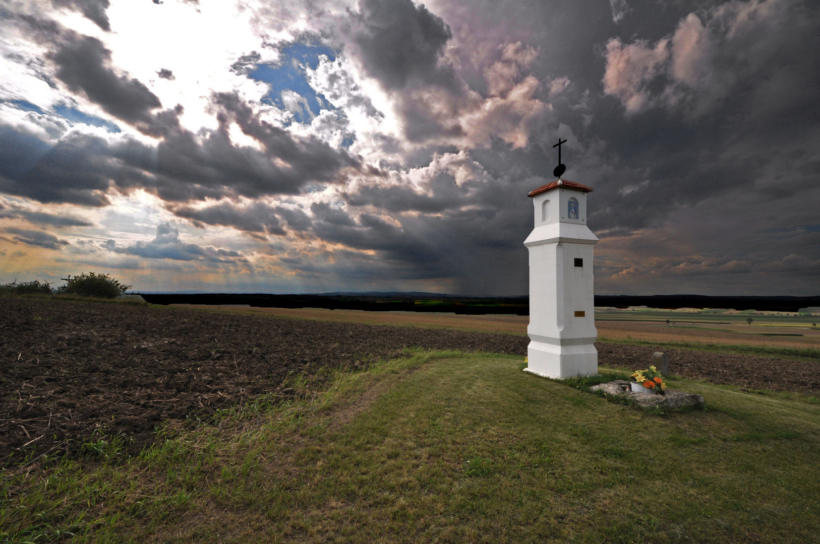 Aufziehendes Gewitter