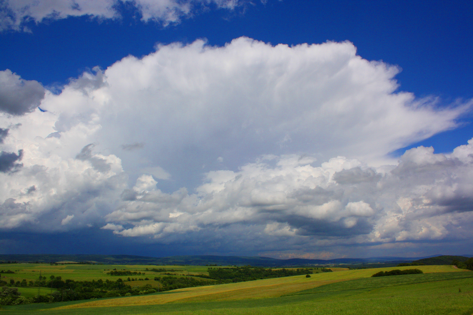 aufziehendes Gewitter