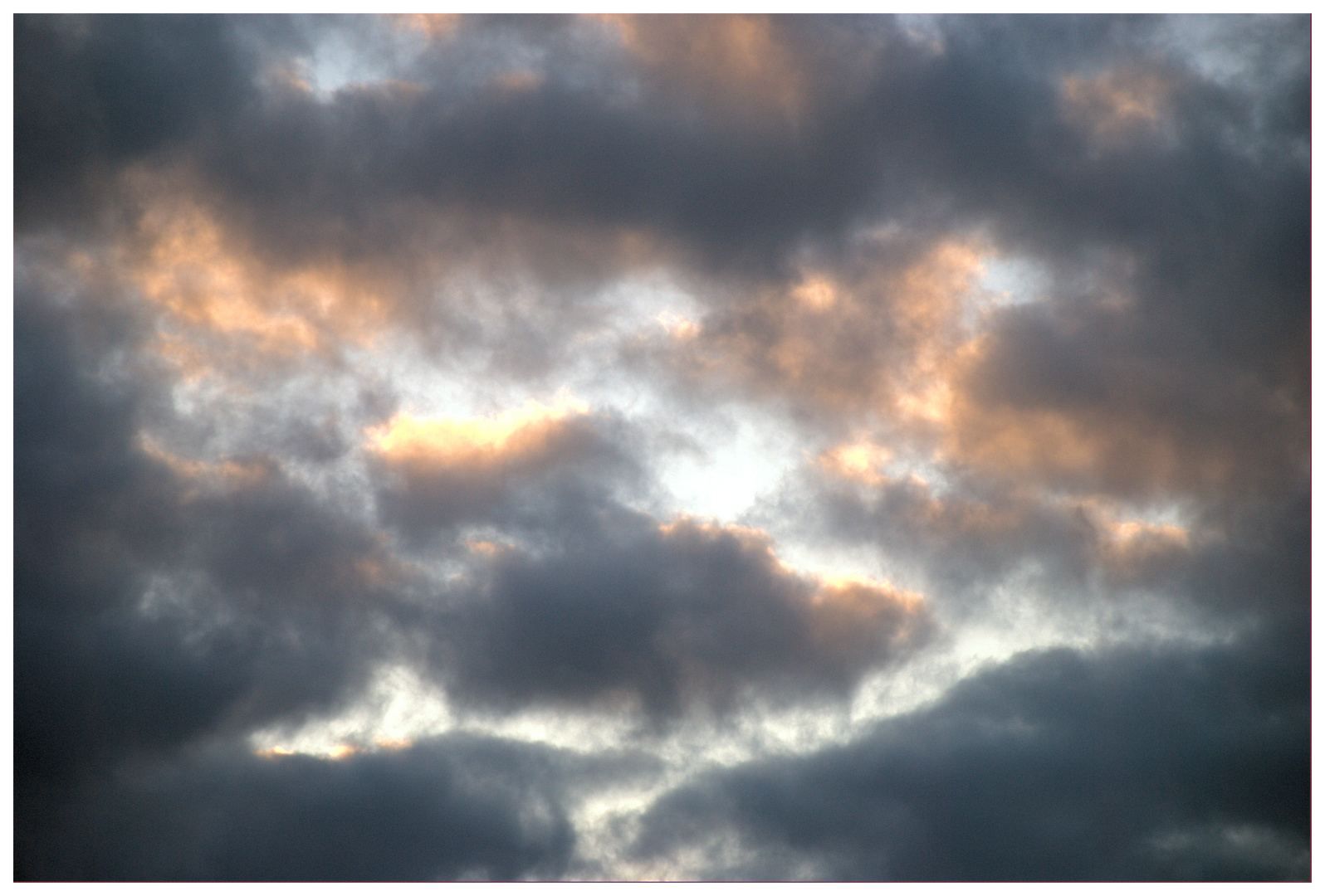 aufziehendes Gewitter