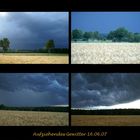 Aufziehendes Gewitter am 16.6.07