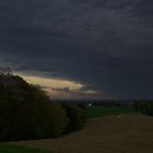 Aufziehendes Gewitter am 30.04.2021