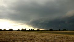 aufziehendes Gewitter