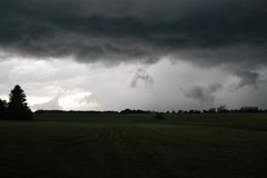 Aufziehendes Gewitter