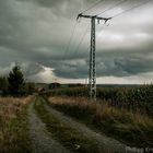 Aufziehendes Gewitter über Lobenstein