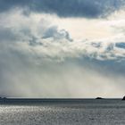 Aufziehendes Gewitter über Saint-Malo