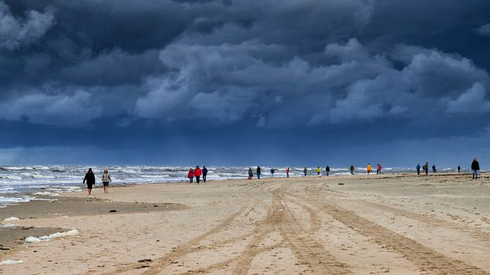 Aufziehendes Unwetter