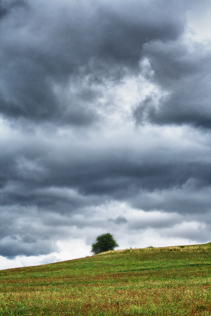 Aufziehendes Unwetter