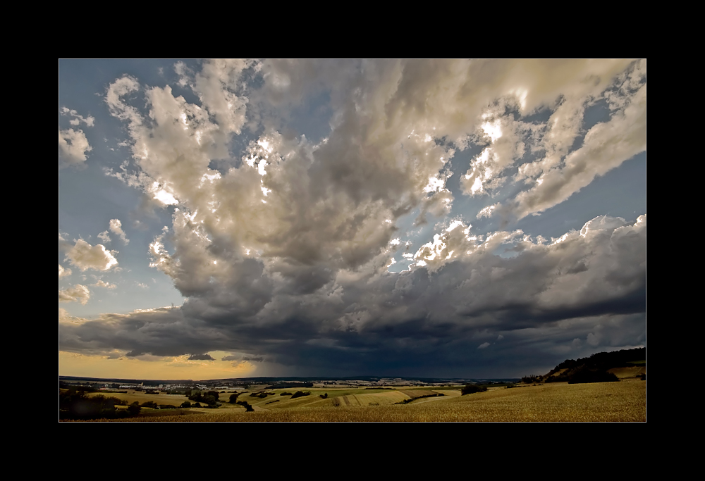 Aufziehendes Unwetter