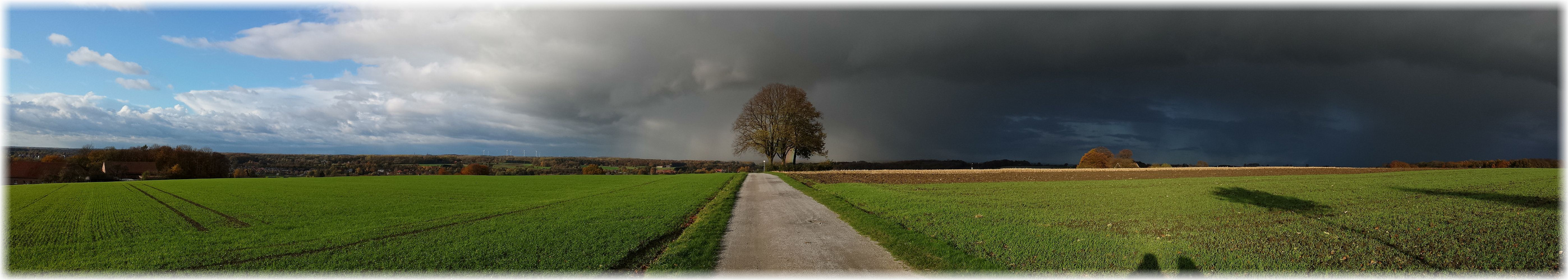 Aufziehendes Unwetter