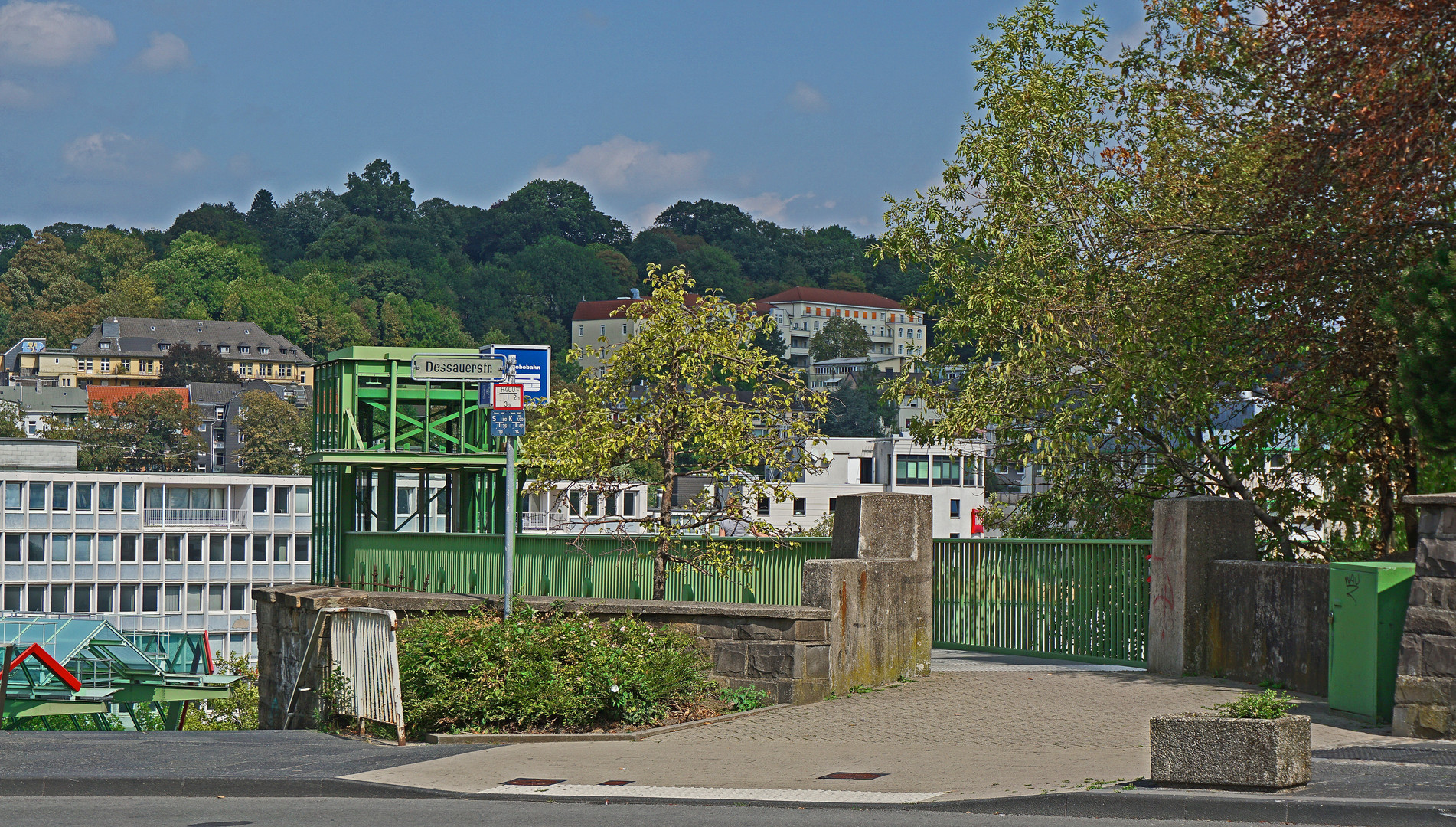 Aufzug an der Kluse