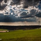 Aufzug der Regenwolken