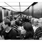 Aufzug im Berliner Reichstag