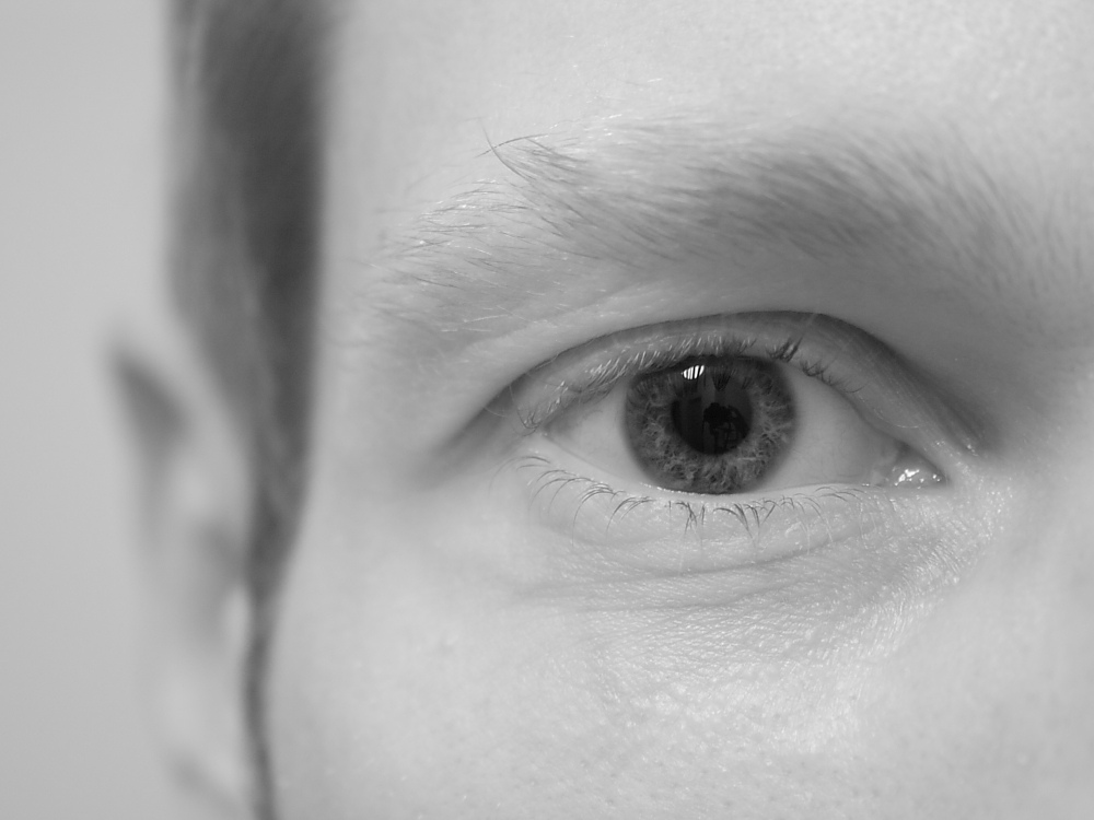 Auge in Auge - Selbstportrait