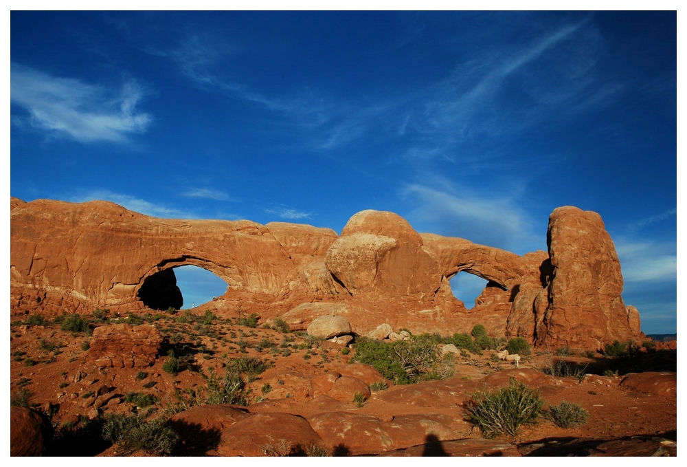 Augen im Fels (Window Section, Arches Nationalpark/ Utah)