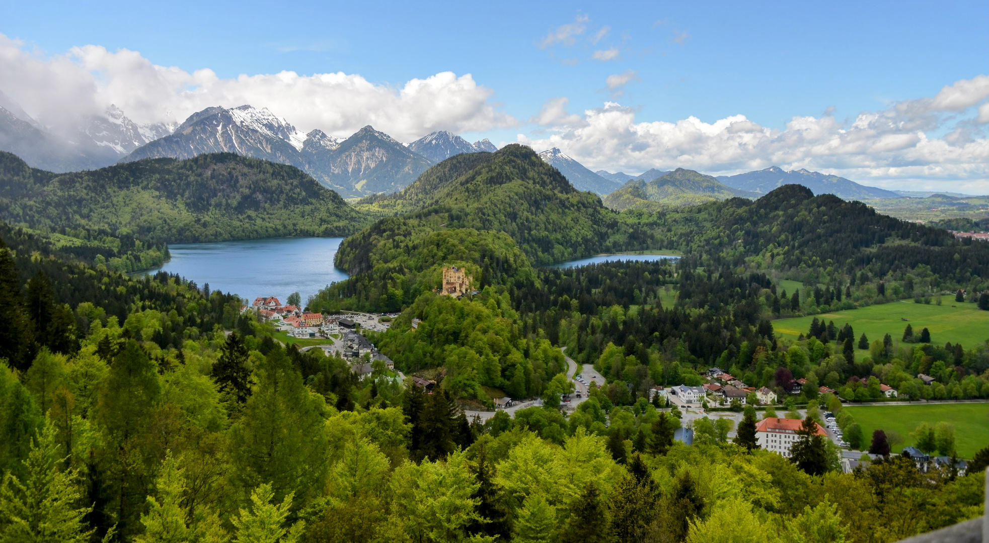 Augenblicke über Schloss Hohenschwangau