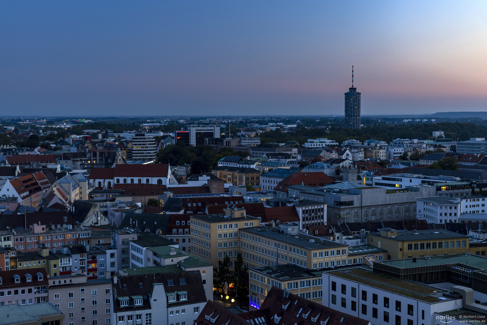 Augsburg am Abend