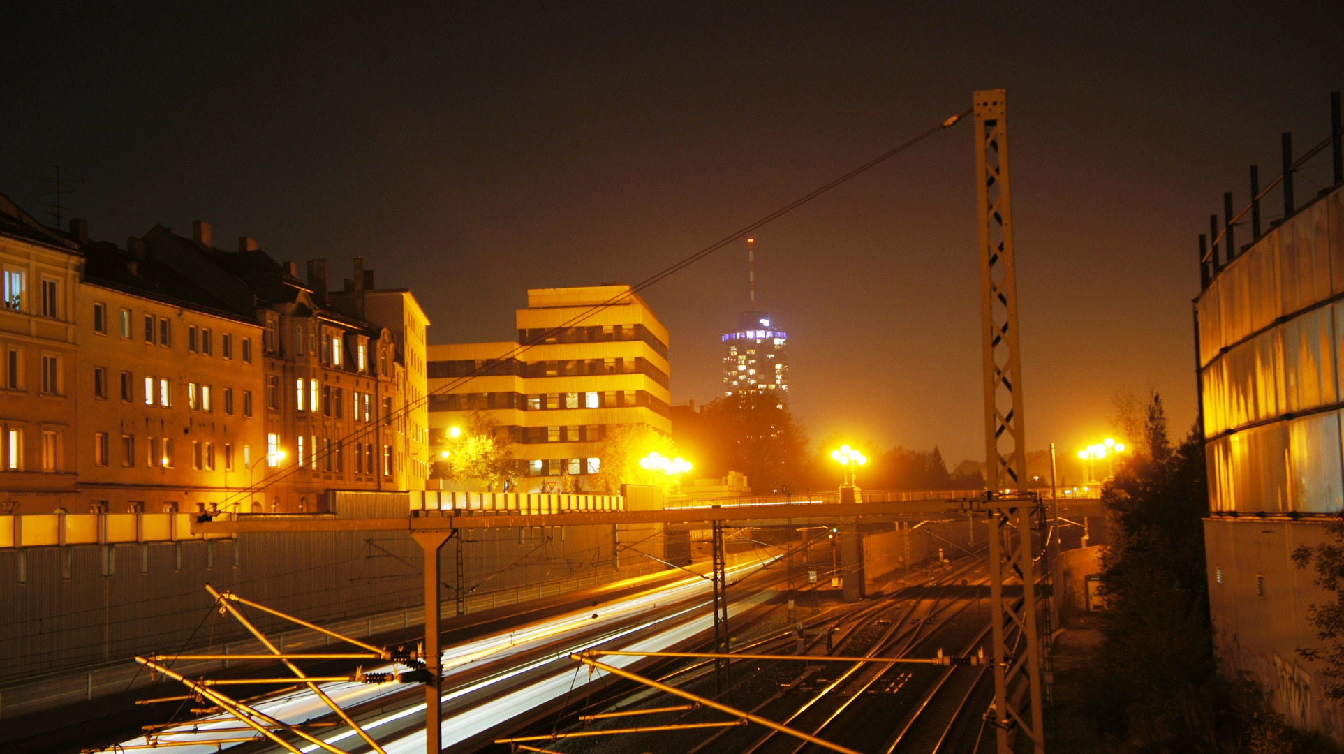 Augsburg at night