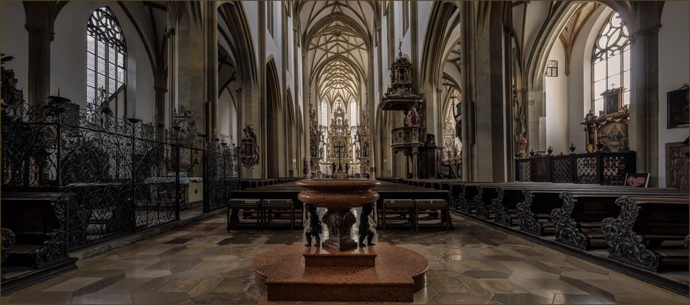 AUGSBURG-BASILIKA ST. ULRICH UND NAFRA.