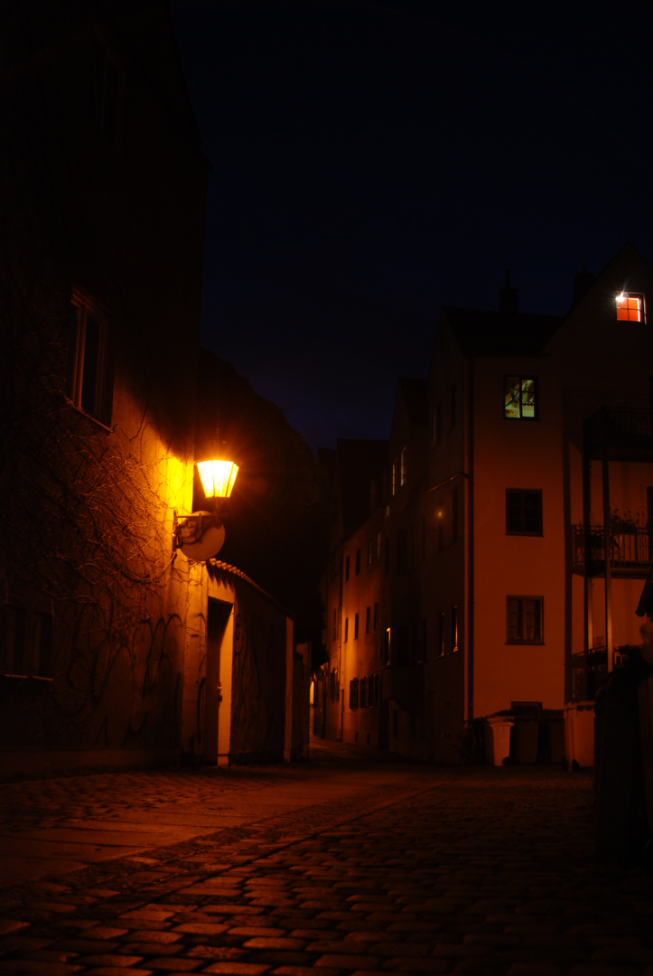 Augsburg by night..