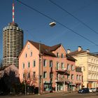 Augsburg: Gögginger Straße und Hotelturm