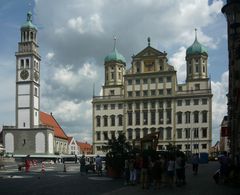 Augsburg: Rathaus und Perlachturm