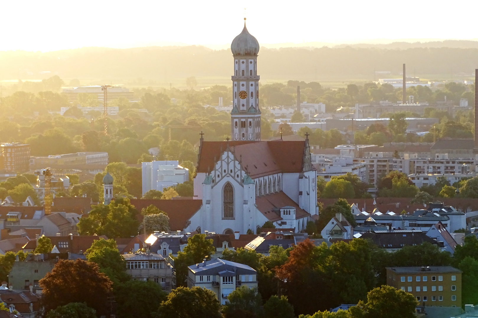 Augsburg von oben