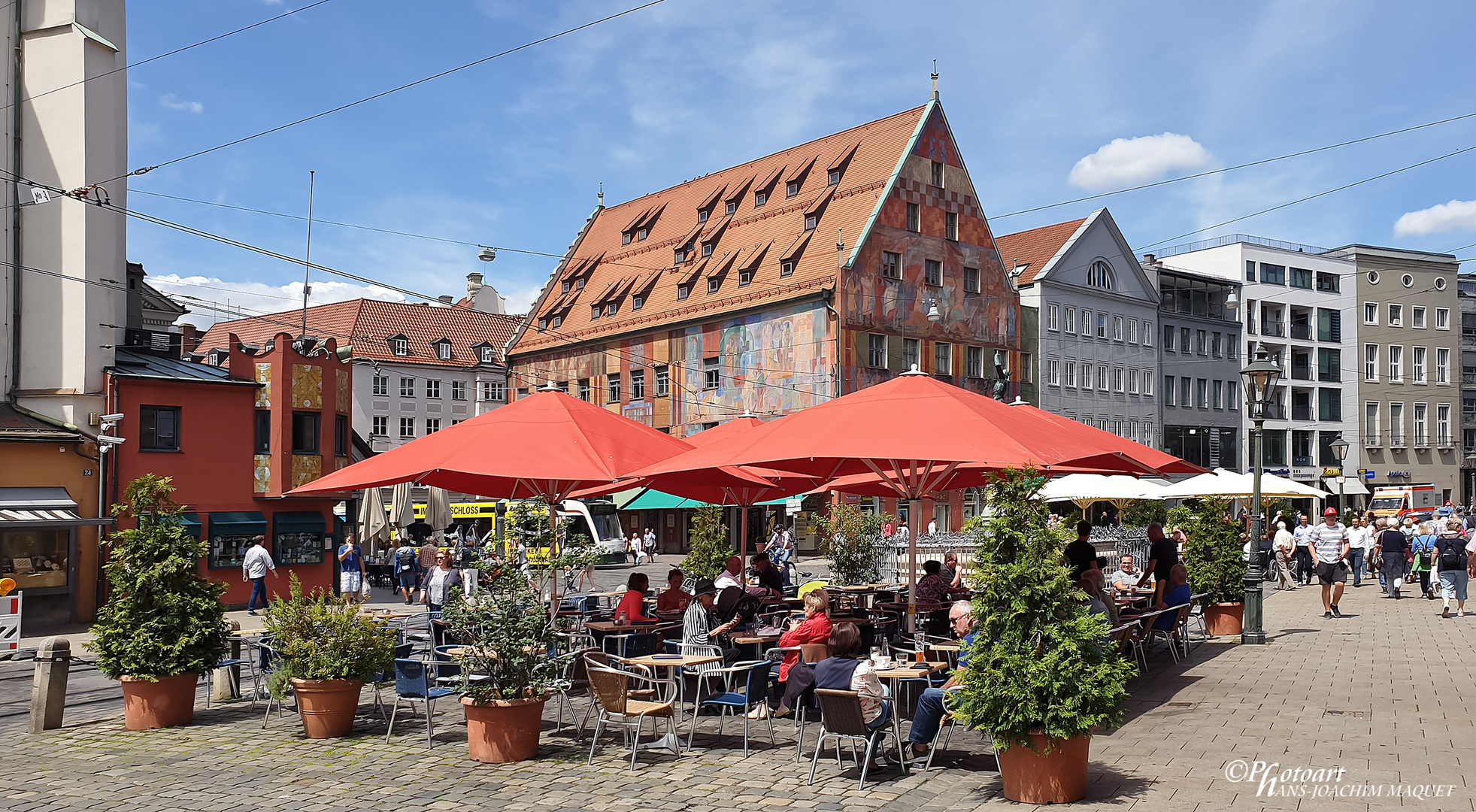 Augsburg - Weberhaus - Moritzplatz