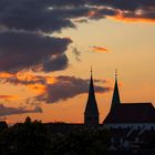 Augsburger Dom im Abendlicht