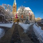 Augsburger Dom im Winter